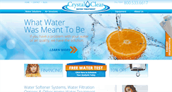 Desktop Screenshot of crystalclearwaterva.com